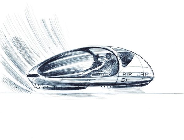 Жак Фреско рисунок карандашом