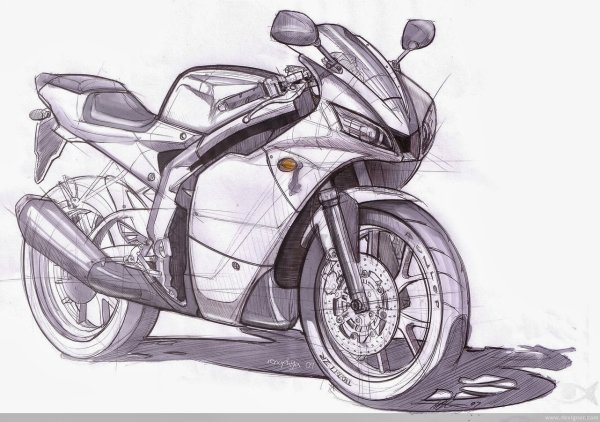 Yamaha r1 чертеж