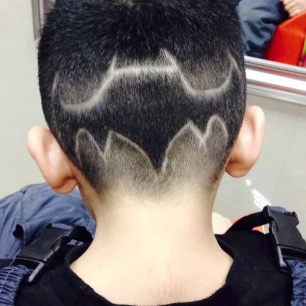 Рисунки на голове