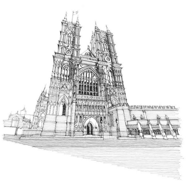 Кельнский собор Графика