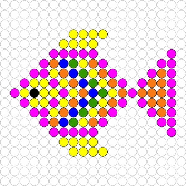 Мозаика для детей схемы