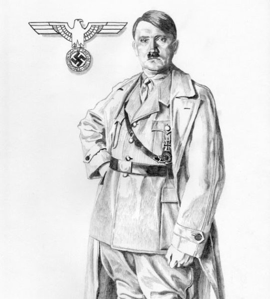Рисунки Гитлера Адольфа
