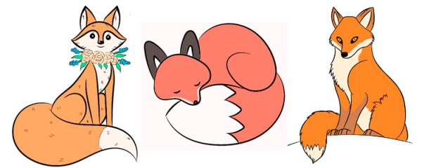 Как нарисовать лису
