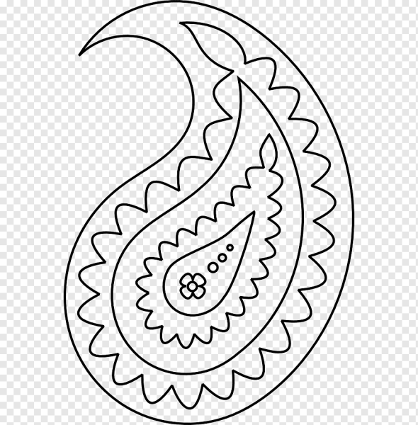 Восточные огурцы пейсли