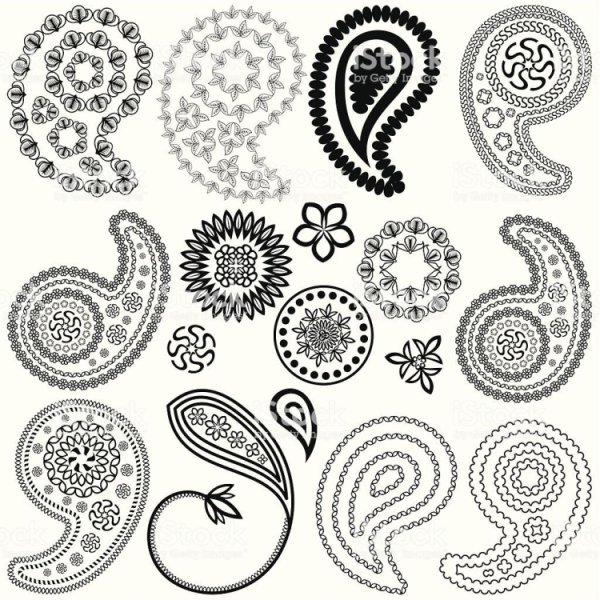 Мехенди пейсли