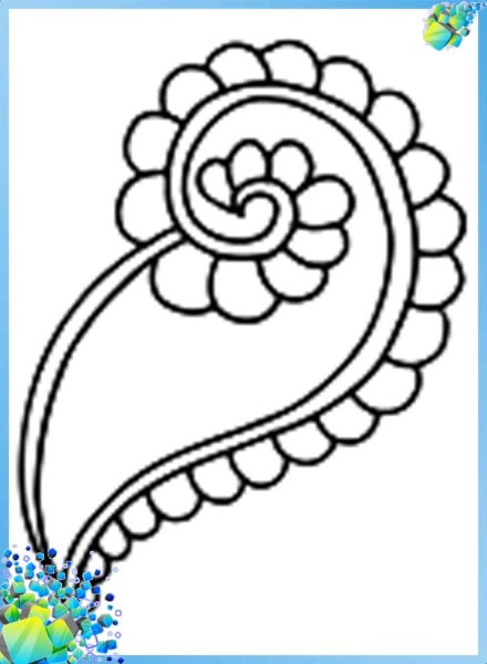 Восточный огурец легко нарисовать