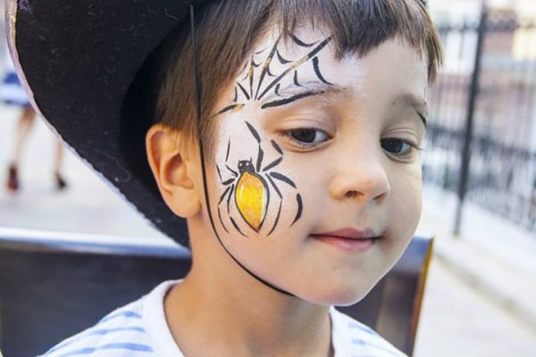 Макияж для Хэллоуина легкие