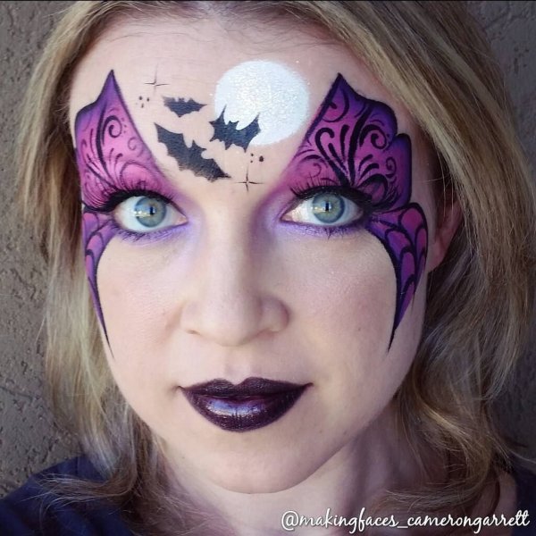 Аквагрим для детей Хэллоуин для мальчиков