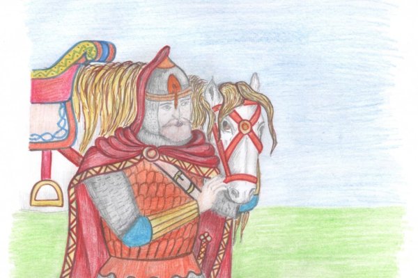 Князь Александр Невский рисунок