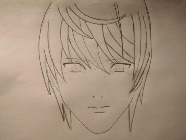 Лайт тетрадь смерти для срисовки