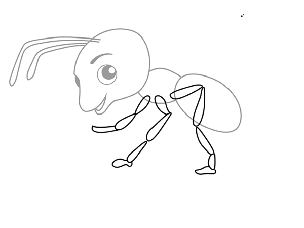Муравей рисунок для детей