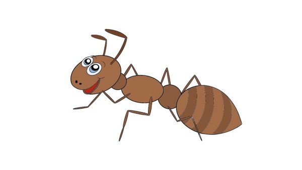 Муравей рисунок для детей