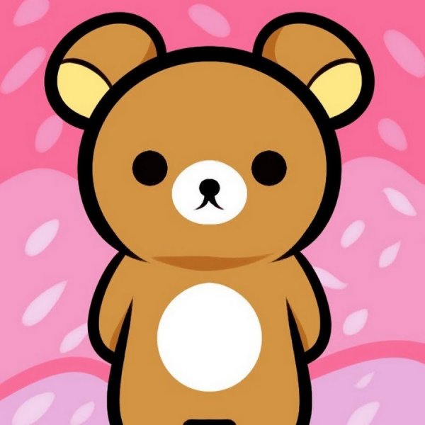 Мишка для срисовки