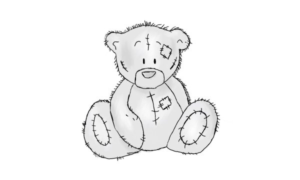 Медведь мультяшный