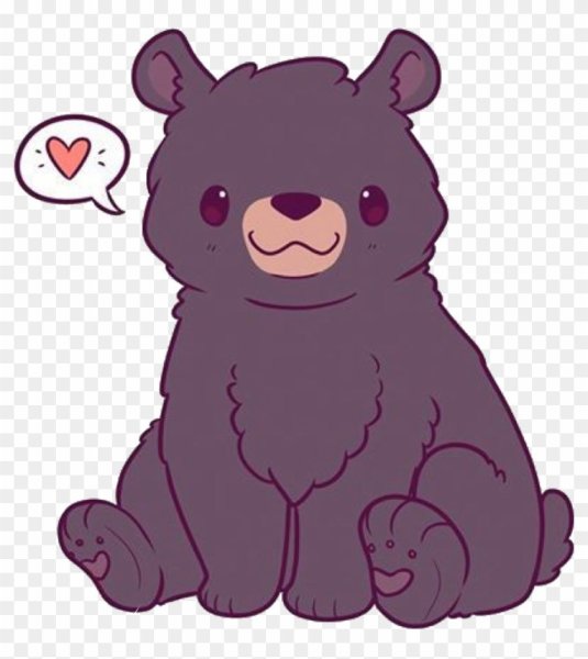 Милые Стикеры белый медведь