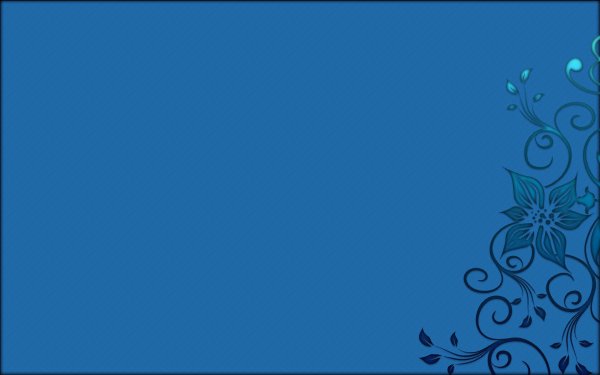 Узоры на голубом фоне