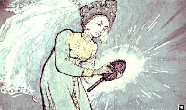 Царевна из сказки о мертвой царевне и семи богатырях рисунки лёгкие