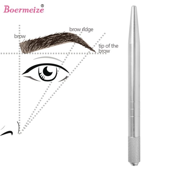 Построение формы бровей схема