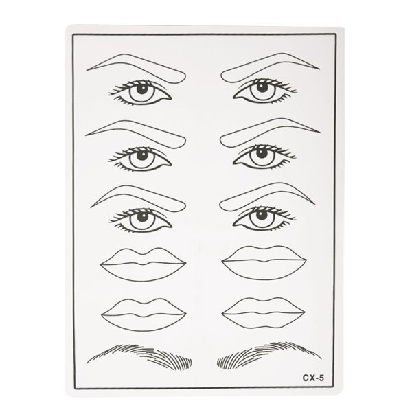 Очертание брови