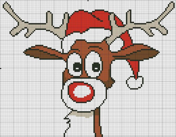 Мордочка оленя раскраска