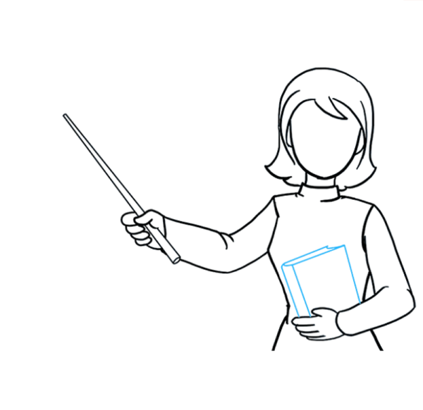 Рисунок на тему учитель