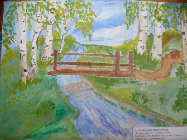 Рисунок на тему моя Россия