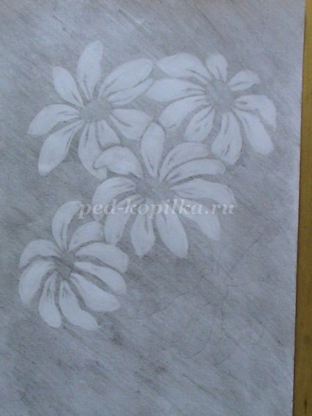 Рисование вьюги