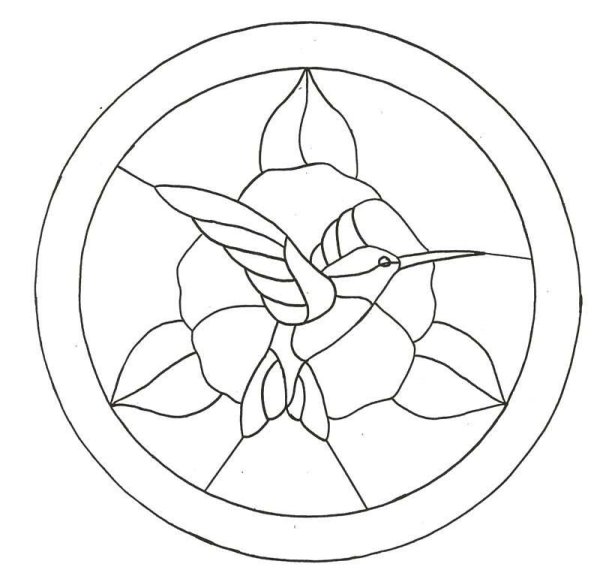 Контур для витража