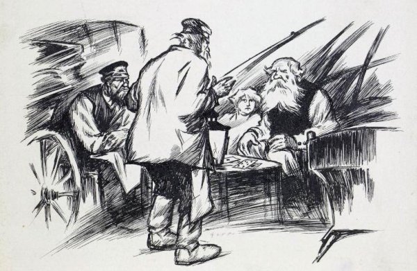 Иллюстрации к рассказу Чехова хамелеон