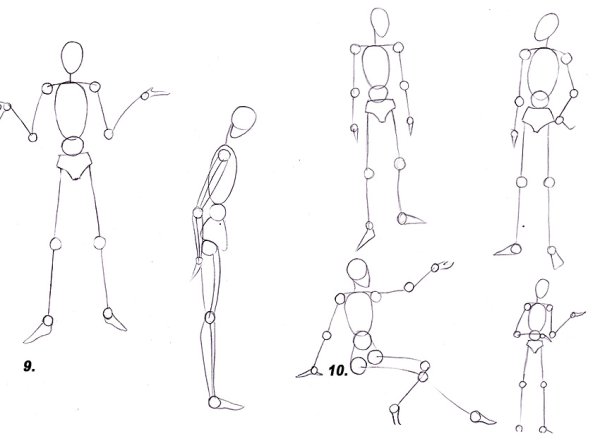 Уроки рисования человека