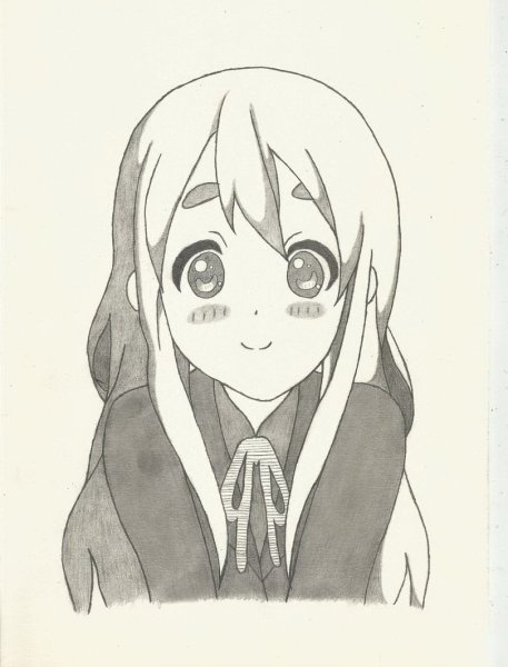 Аниме для раскрашивания простые