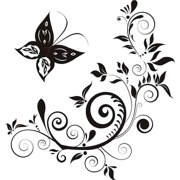 Угловые трафареты для декора