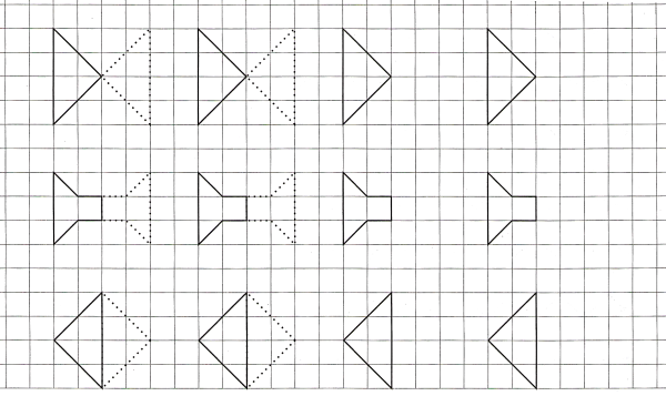 Задания на симметрию для дошкольников