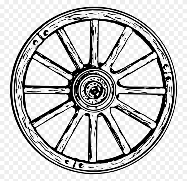 Рисование колеса для машины