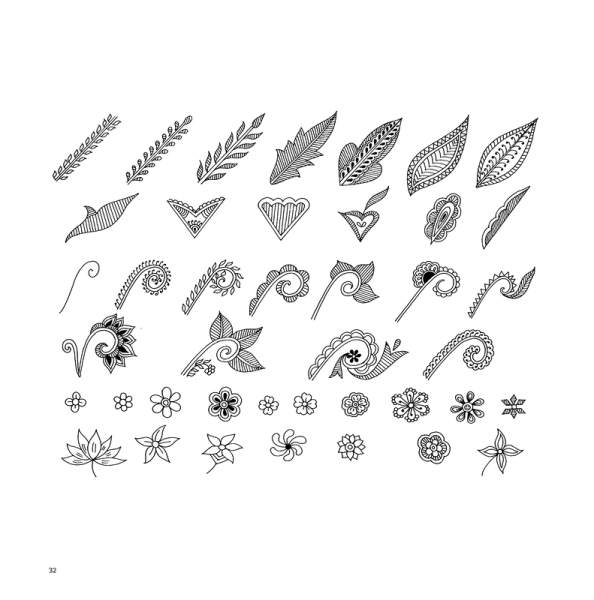 Мехенди элементы для начинающих