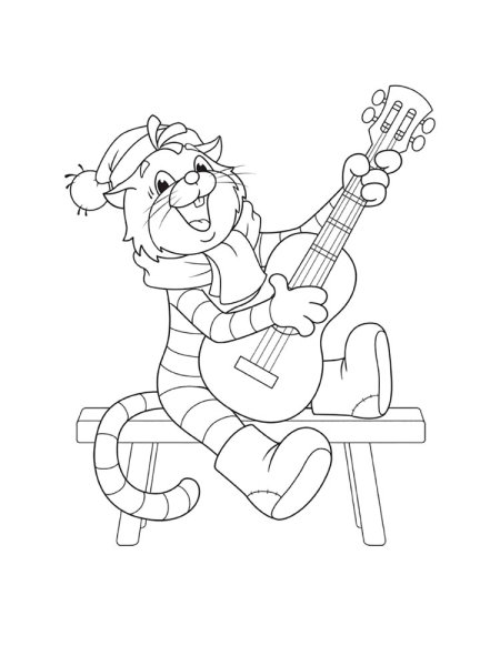 Герои Простоквашино кот Матроскин