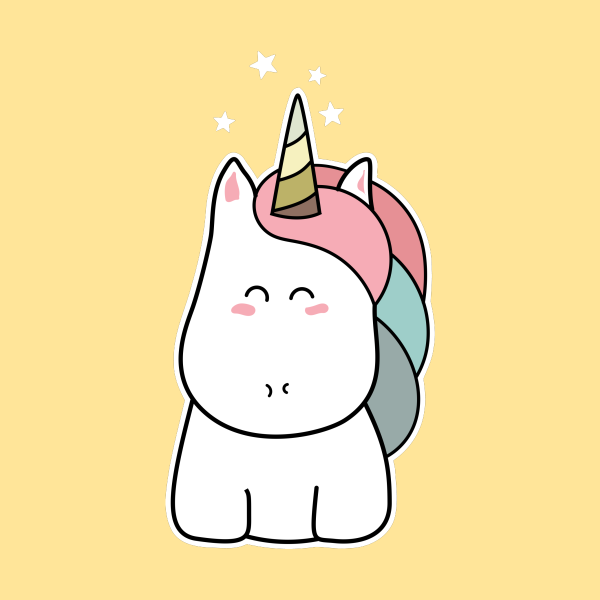 Фото единорога для срисовки