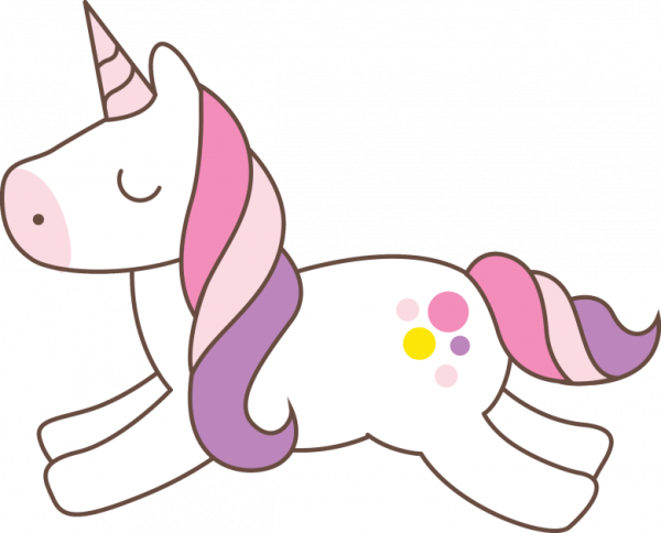 Единорог для срисовки лёгкий