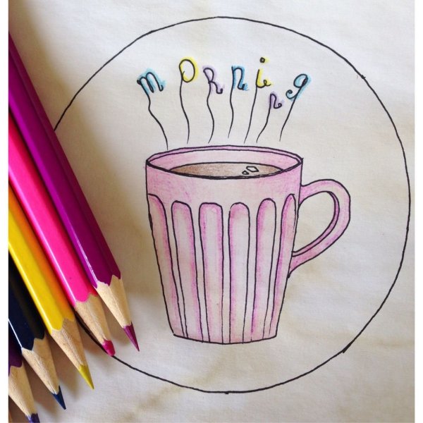 Рисунки маркерами