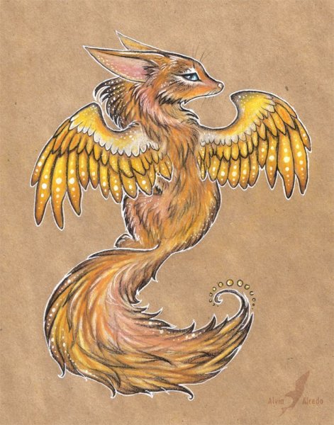 Гиппогриф для срисовки