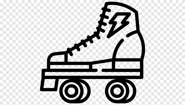 Роликовые коньки иконка