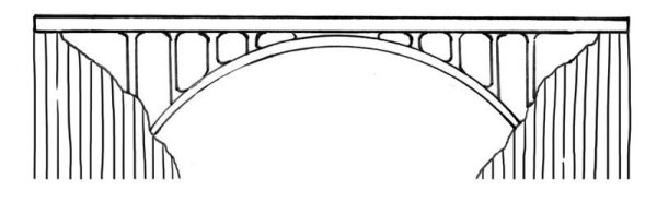 Мостик раскраска