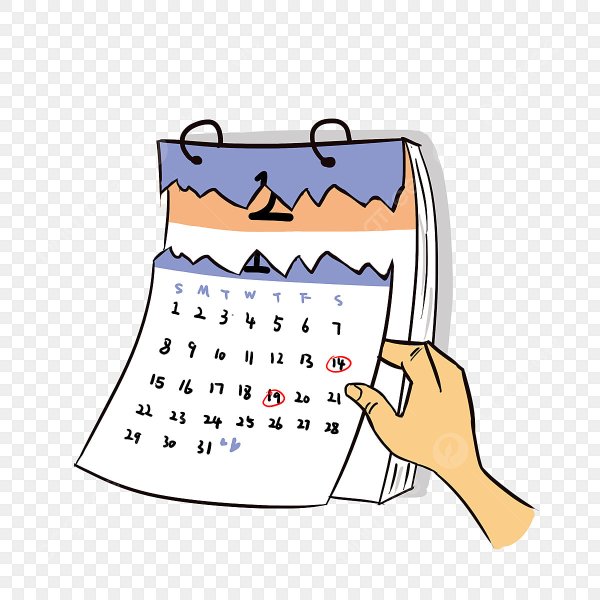 Лист календаря