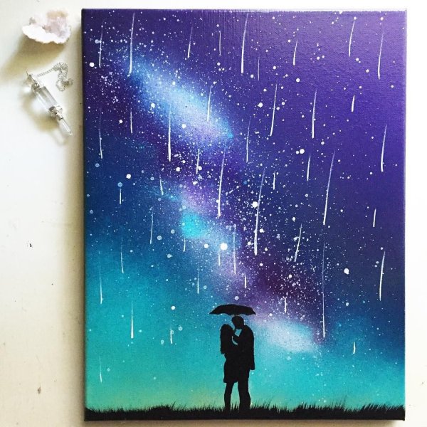 Рисунки космоса для срисовки