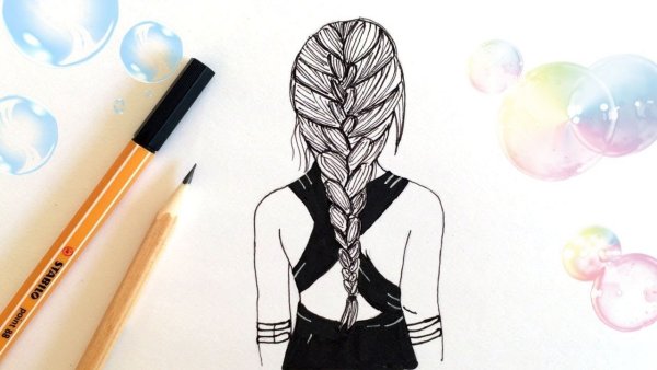 Картинки для срисовки Дружба