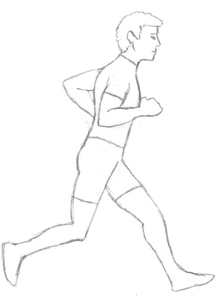 Бег для срисовки