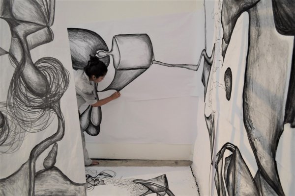 Инсталляция зарисовка