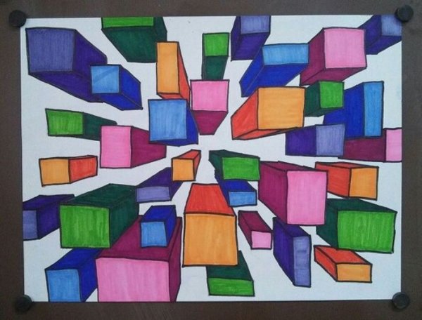 Инсталляция рисование 7 класс