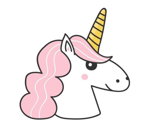 Рисунки единорога легкие