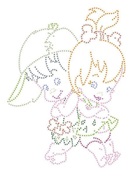 Трафареты для выкладывания стразами